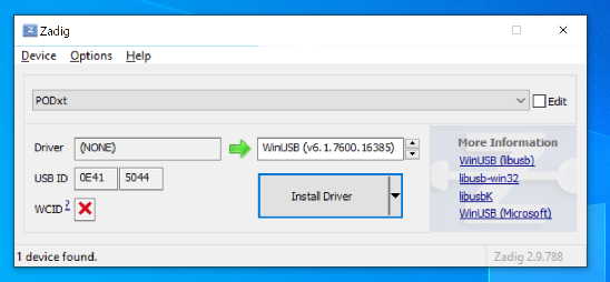 install winusb driver using zadiq